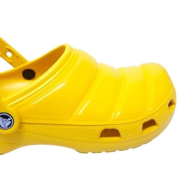 NWT Crocs Clogs Men's Size 10 Women's Size 12 Classic Neo Puff Yellow Unisex - Picture 10 of 16
